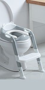 Potty Training Seat Boys Girls,Toddlers Potty Training Toilet Seat,Kids Potty Seat Potty Chair with  | Amazon (US)