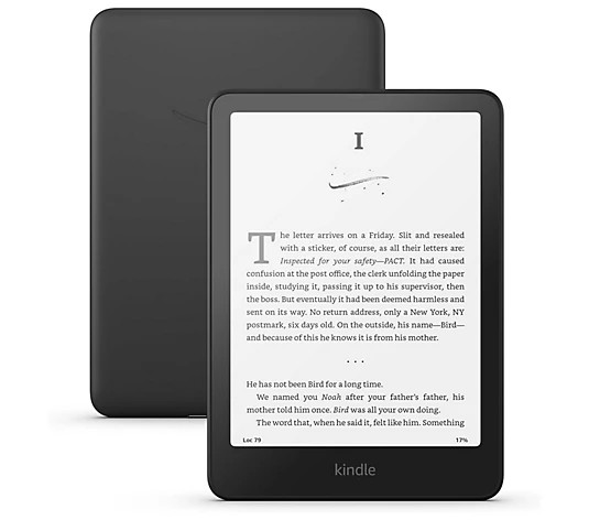 All-New Amazon Kindle Paperwhite 16GB with 7" Glare Free Screen | QVC
