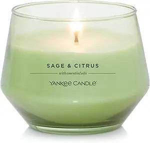 Yankee Candle Studio Medium Candle, Sage & Citrus, 10 oz, Home Décor | Amazon (US)