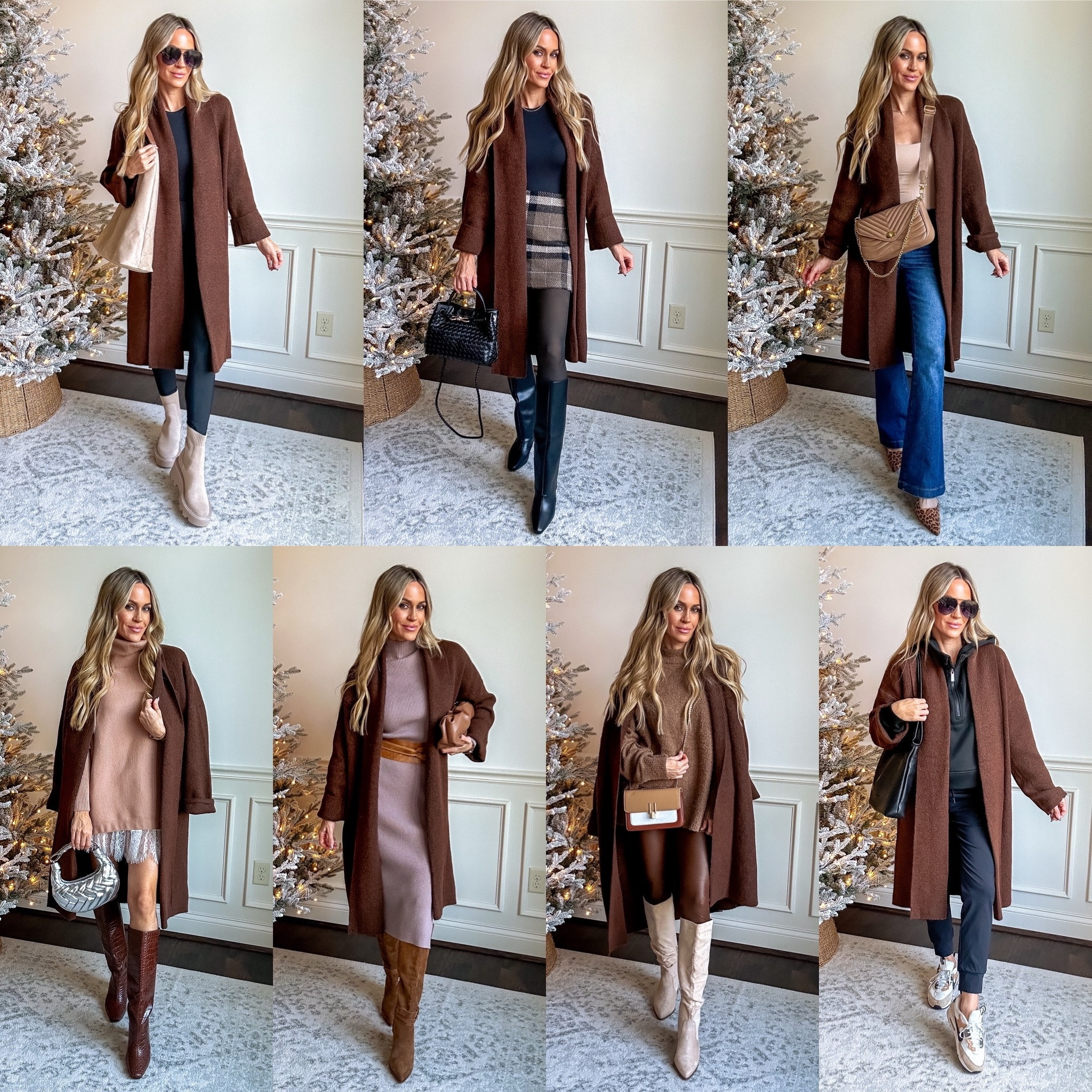 Amazon viral oversized cardigan 7 ways! 

Flare jeans: use code KATEROSExSPANX to save 20% 

#LTKOver40 #LTKHoliday #LTKFindsUnder50