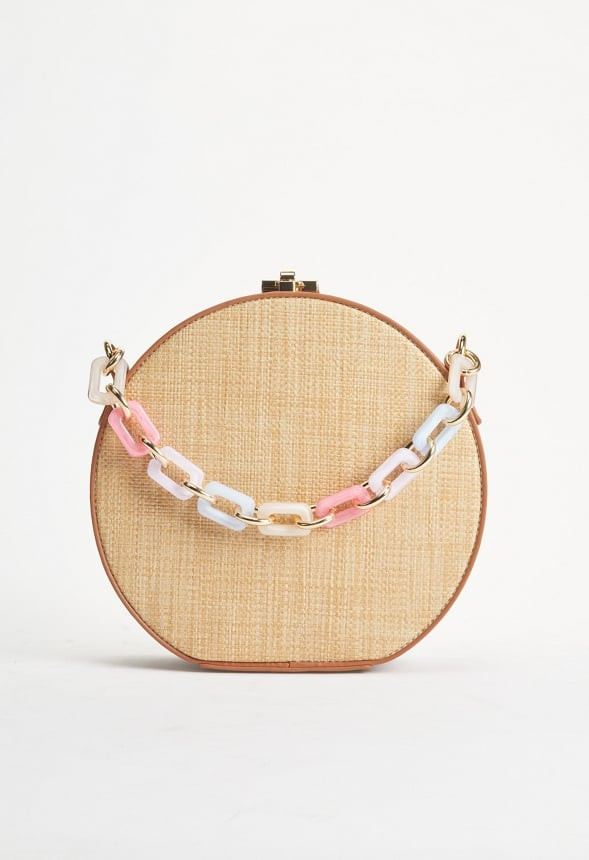 Resin Handle Canteen Crossbody Bag | JustFab