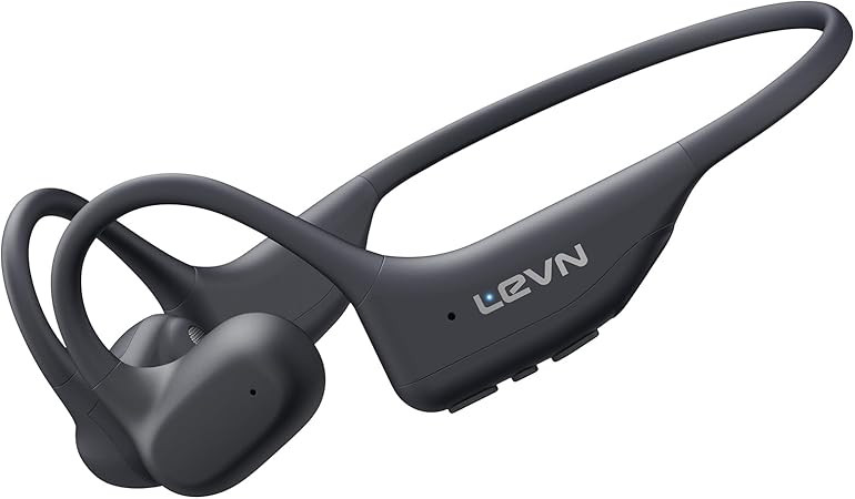 LEVN Open Ear Headphones, Running Headphones Bluetooth 5.3, 14H Battery Sweatproof & Water-Resist... | Amazon (US)
