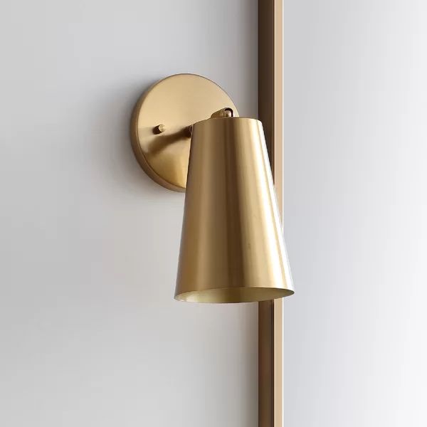 Parksley 1 - Light Gold Armed Sconce | Wayfair North America
