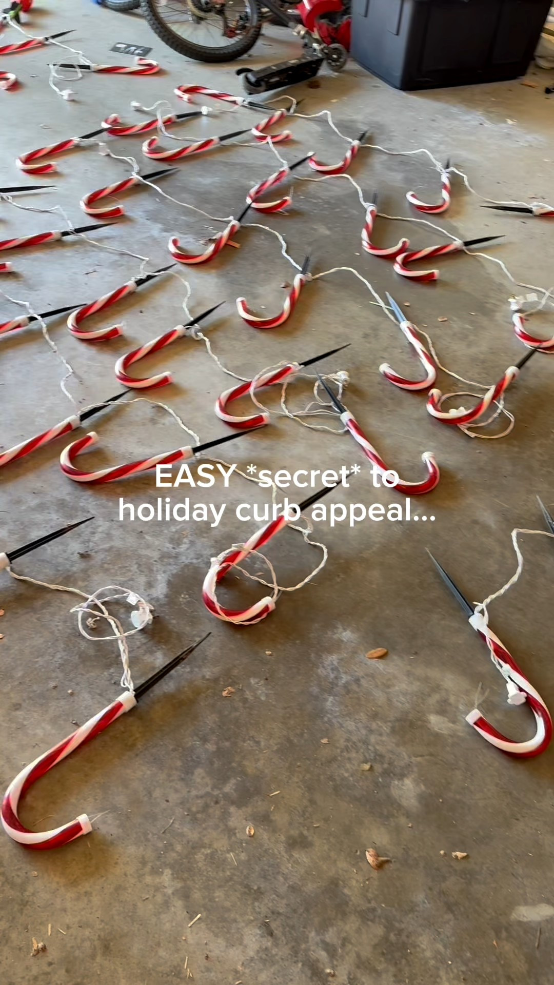 Our outdoor decor secret… candy cane pathway lights.

They’re affordable, easy to find every year (in case you need to replace a strand), and you can add to your collection little by little to fit your budget. 

No ladder, no assembly, and they make such a statement outlining our entire corner lot. Day or night, they just look magical.

I always tell people, if you want something simple that still feels “wow,” start here.

TIP: start with a few and grab more when they hit the clearance aisle at the end of the season! 👀

Comment CANDY and I’ll send you the link.

Follow @makingfrugalfun for more affordable home + holiday decorating ideas.

#HolidayDecor #Homedepotcreator #myTHD #OutdoorChristmasDecor #ChristmasLights #CandyCaneLane #FrugalHolidayHome #BudgetFriendlyDecor #ChristmasInspo #HolidayHomeDecor #CornerLotDecor #HolidayYardDecor #ChristmasOnABudget #MakingFrugalFun @homedepot

#LTKHome #LTKCyberWeek #LTKHoliday