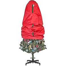 Upright Christmas Tree Storage Bag - Fits 9 Ft Artificial Xmas & Topiary Tree, Vertical Holiday C... | Amazon (US)