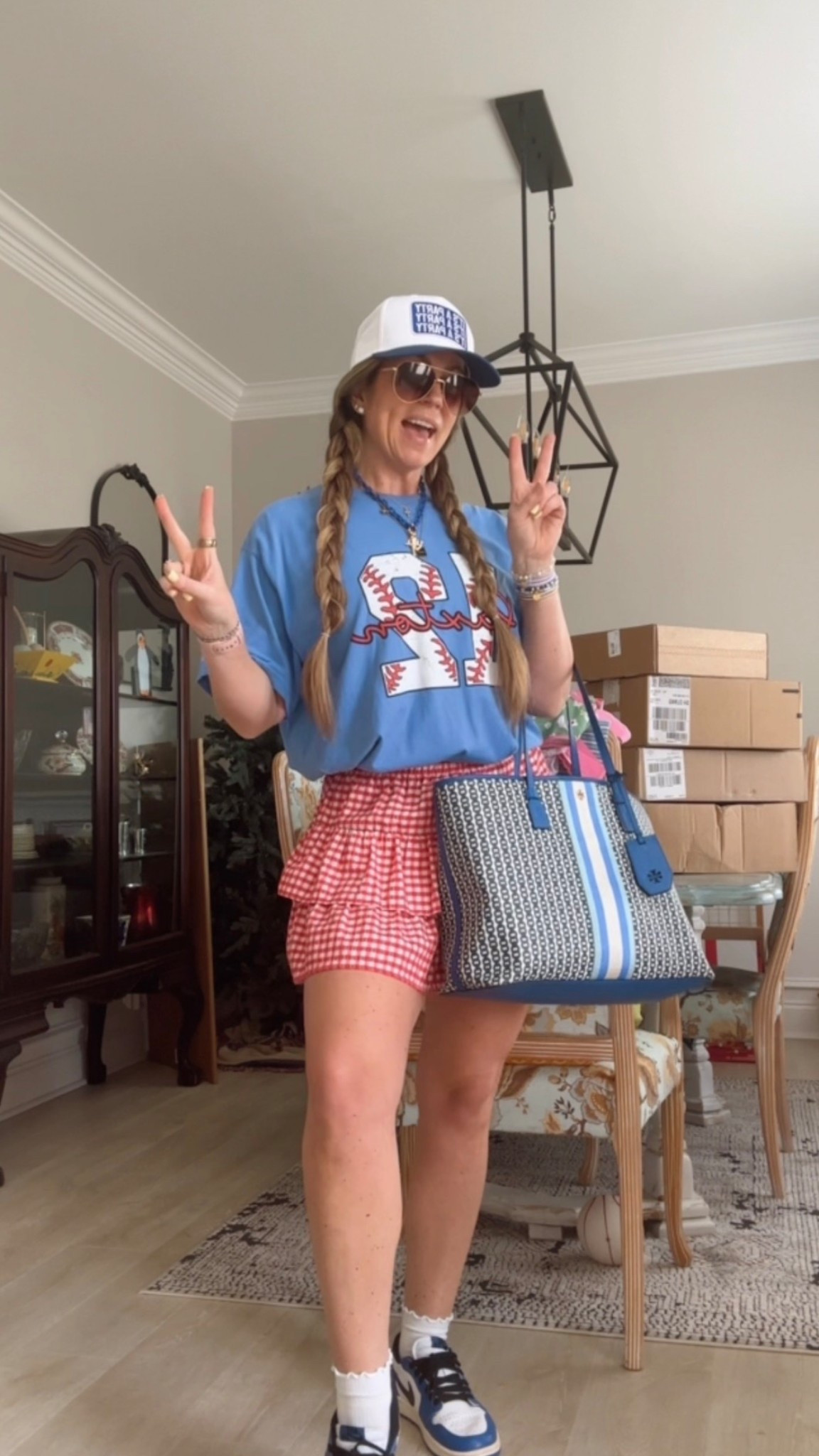 Lots of questions about my baseball shirt! Linked it here!! 

#LTKootd #LTKmomlife #LTKActive