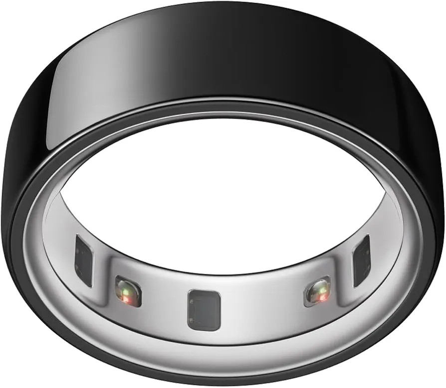 Oura Ring 4 - Black - Size 10 - Smart Ring - Size First with Oura Ring 4 Sizing Kit - Sleep Track... | Amazon (US)