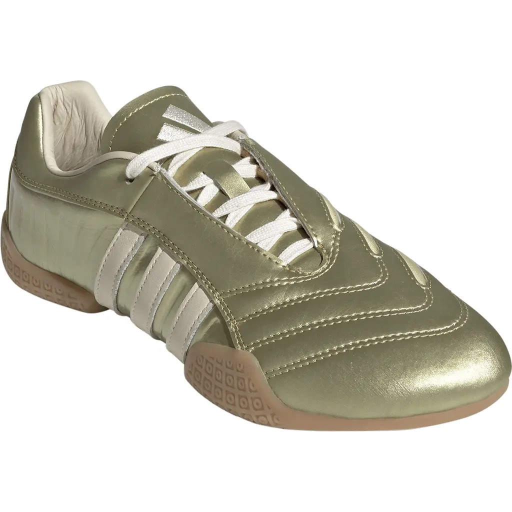 adidas Taekwondo Mei Elite Sneaker in Gold Met./cream White/gum 3 at Nordstrom, Size 8.5 | Nordstrom