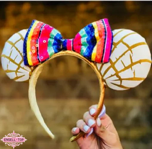 Sweet Bread Pan Dulce Concha Minnie Ears Disney Parks Mexican Headband | eBay US