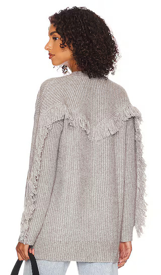 Frida Cardigan in Light Grey | Revolve Clothing (Global)