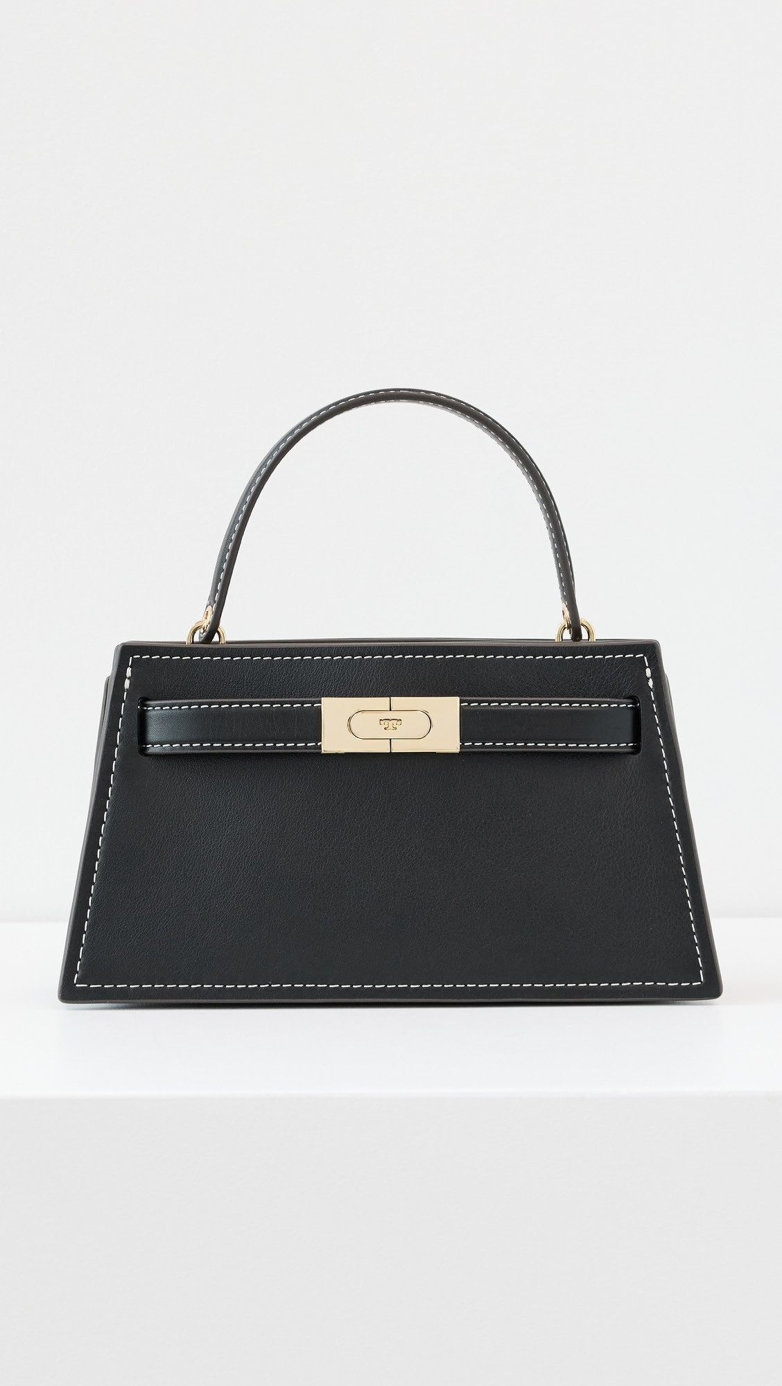 Tory Burch Lee Radziwill Smooth Top Handle Petite Bag | Shopbop | Shopbop