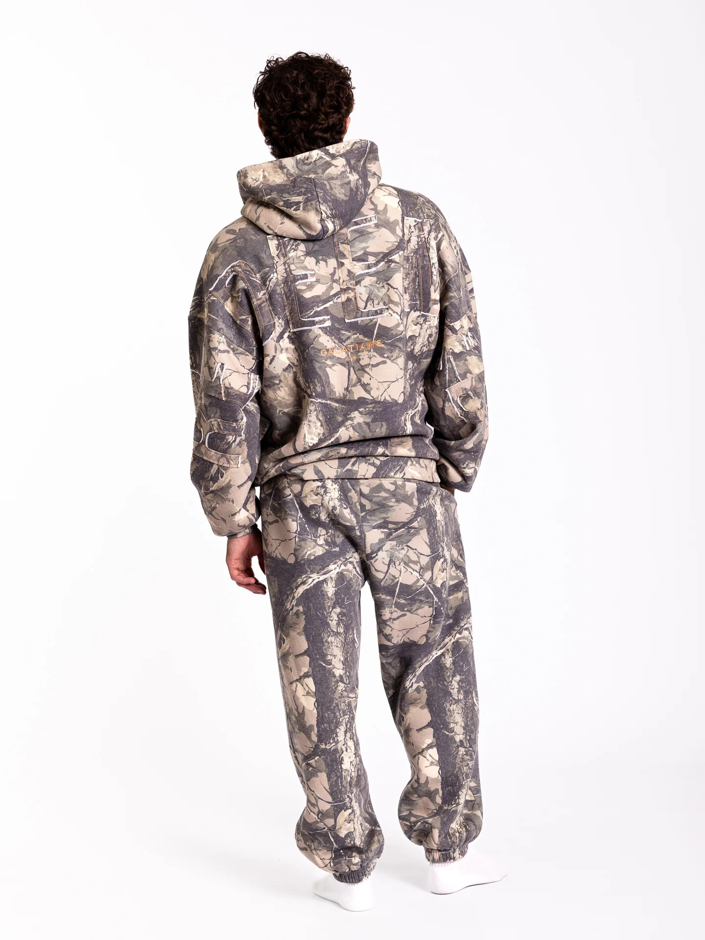 Kingdom Essential Patchwork Hoodie | Gods Love Overcomes