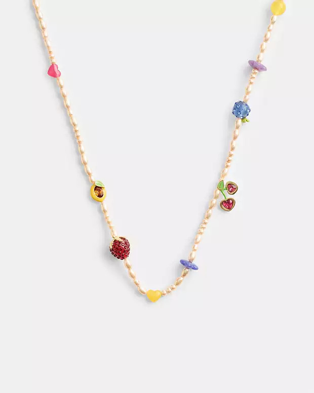 Fruit Charm Necklace | Coach Outlet US