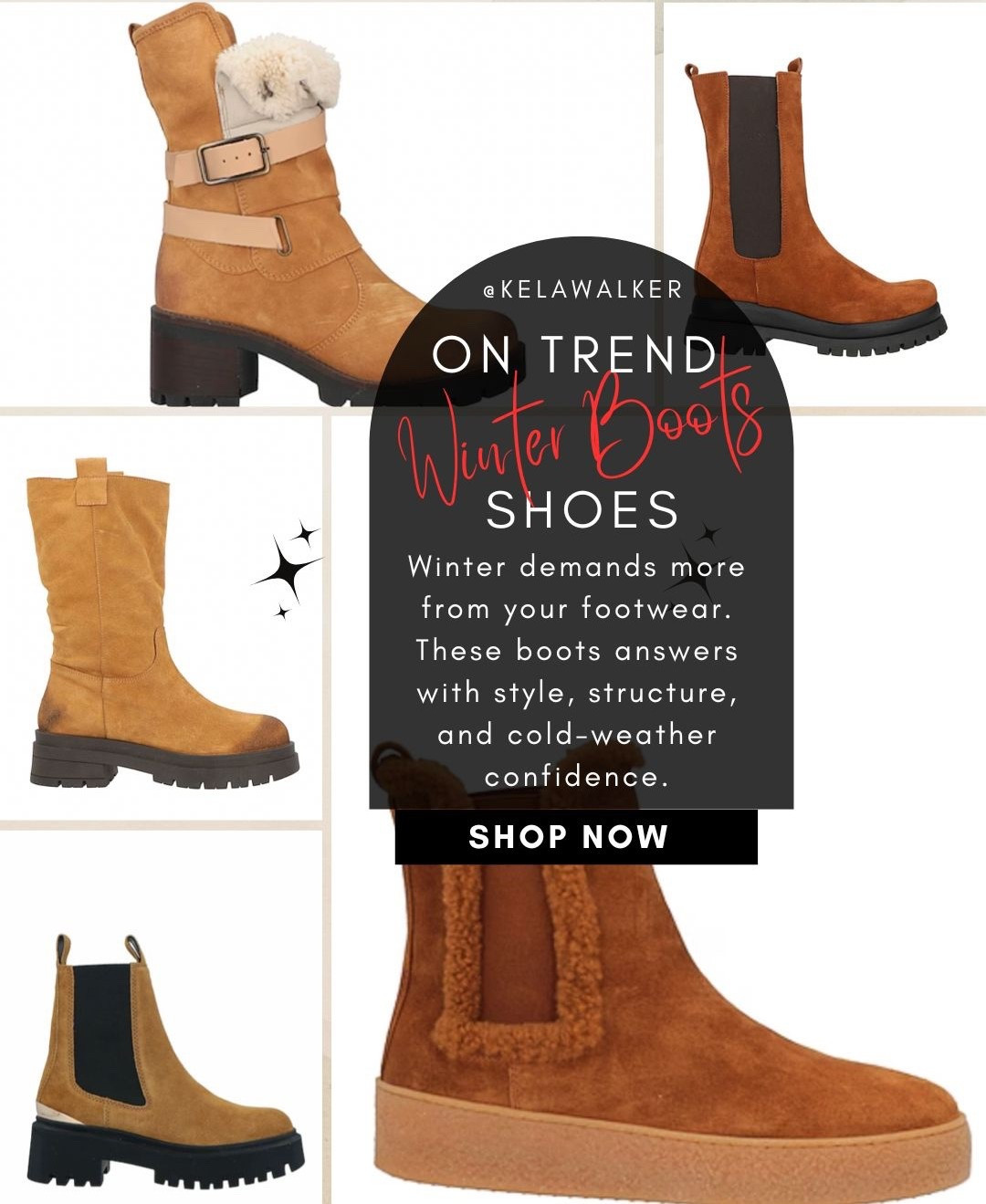 I got tired of choosing between staying warm and looking stylish. Too many winter boots are bulky, slippery, or kill the outfit. If UGGs are your thing, great, but if you want something different that’s still warm, comfortable, and cool, this edit finally works. A lineup of boots that handle snow, cold, and real winter conditions without compromising style, plus color options so you’re not stuck defaulting to the same pair.

Style tip
Look for traction and insulation first, then let color and silhouette keep the look sharp.

Shop the exact pieces or similar ones below.

#LTKActive #LTKootd #LTKWorkwear