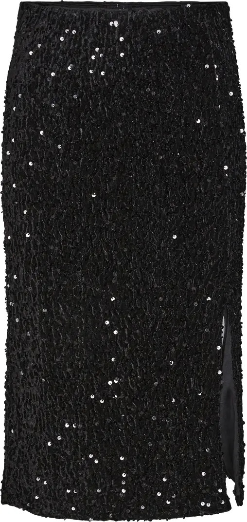 VERO MODA Kada Sequin High Waist Skirt | Nordstrom | Nordstrom