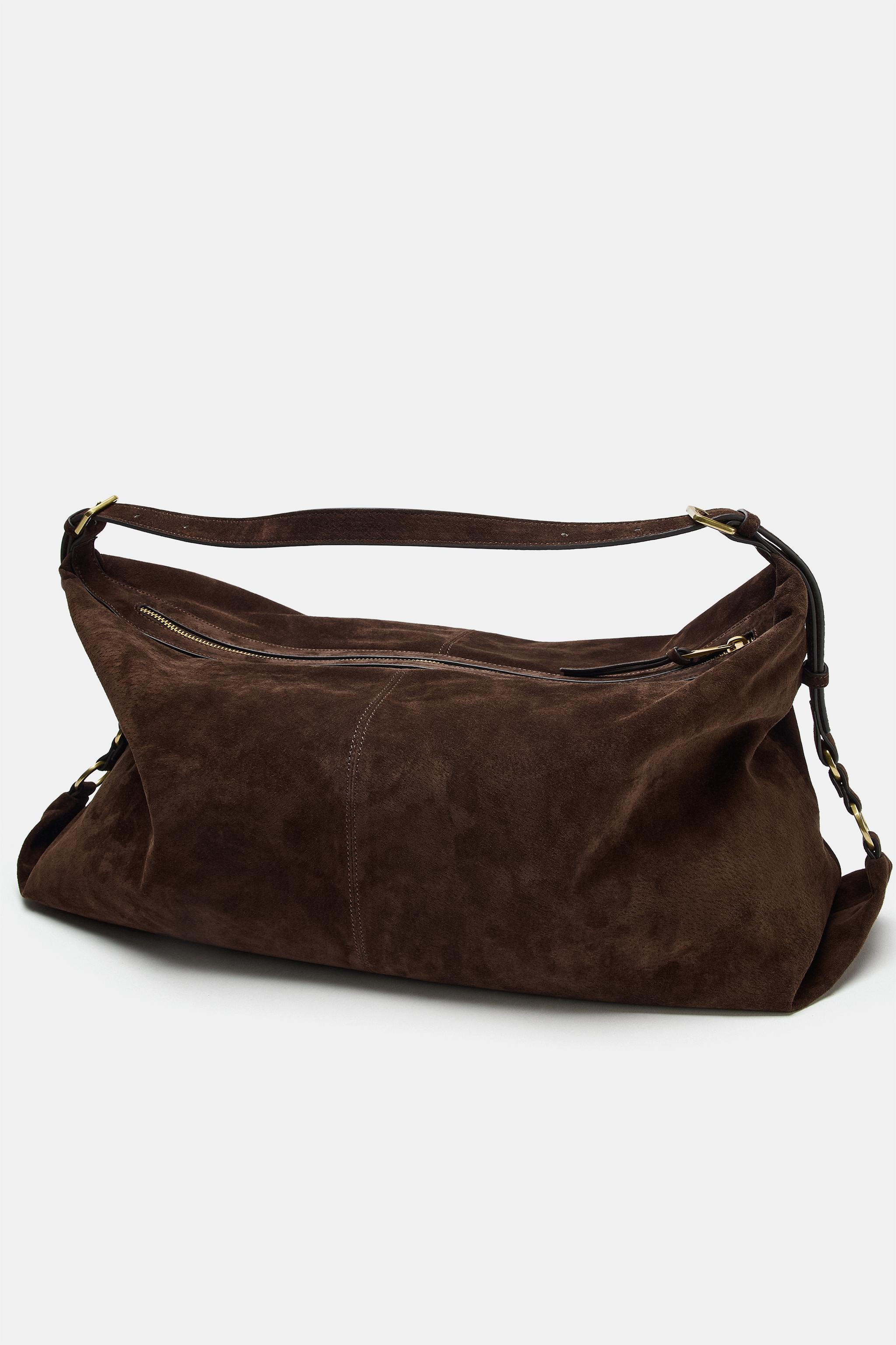 LEATHER SHOPPER BAG | Zara US