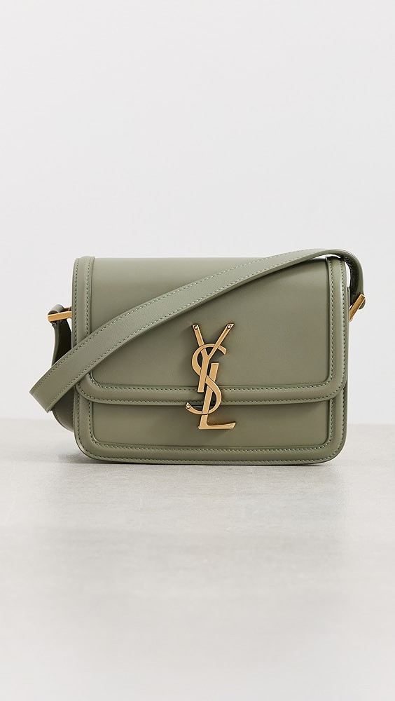 Ysl Green Calfskin Solferino Small | Shopbop