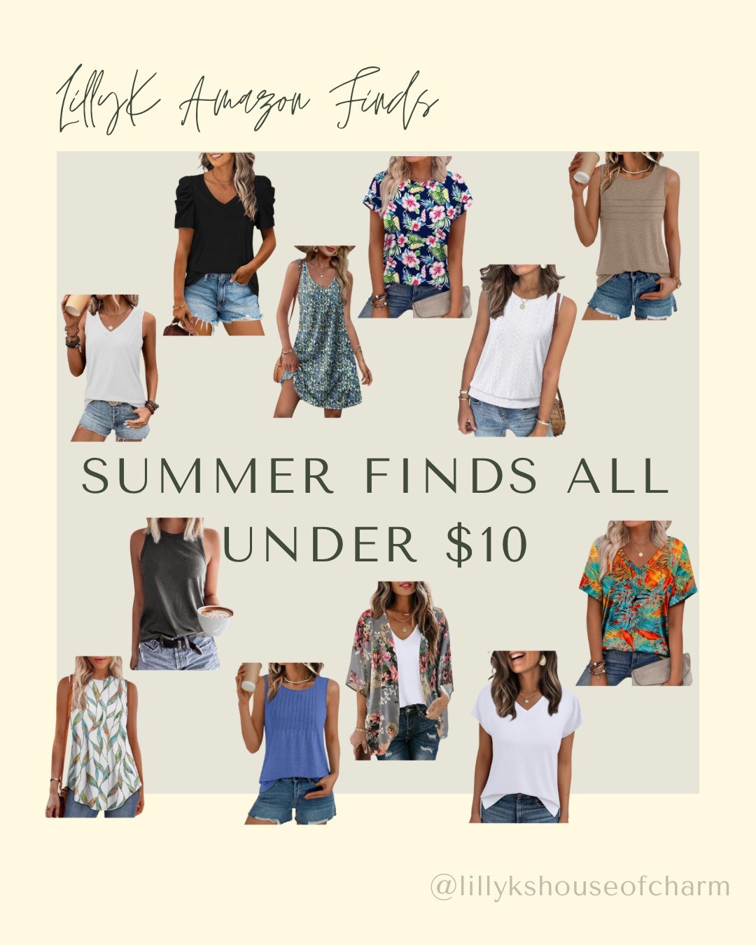 Amazon summer finds under $10!! #budgetfinds #ltkmomlife #ltkamazonfinds #ltkbudget 

#LTKStyleTip #LTKSaleAlert