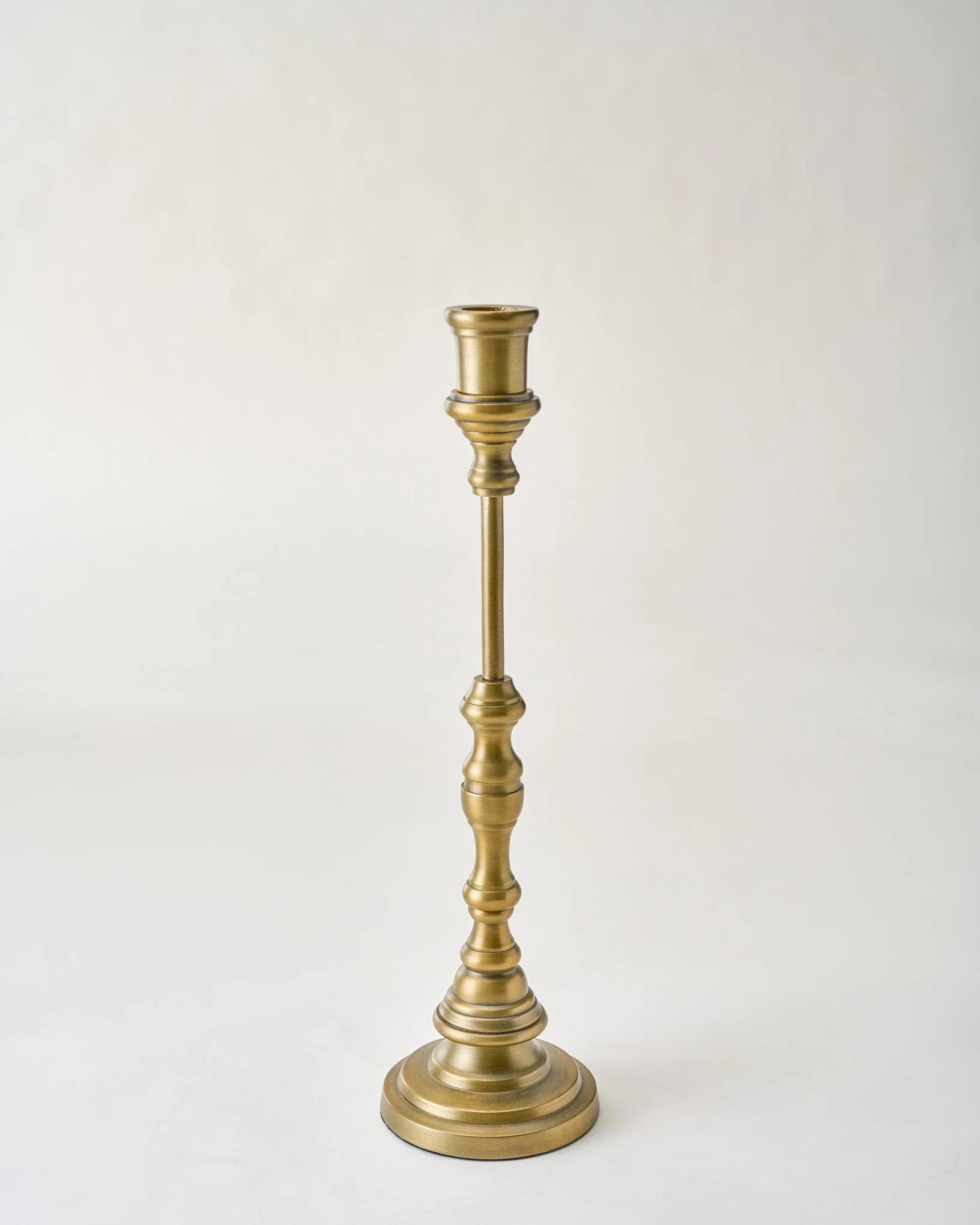 Callahan Brass Taper Holder | Magnolia