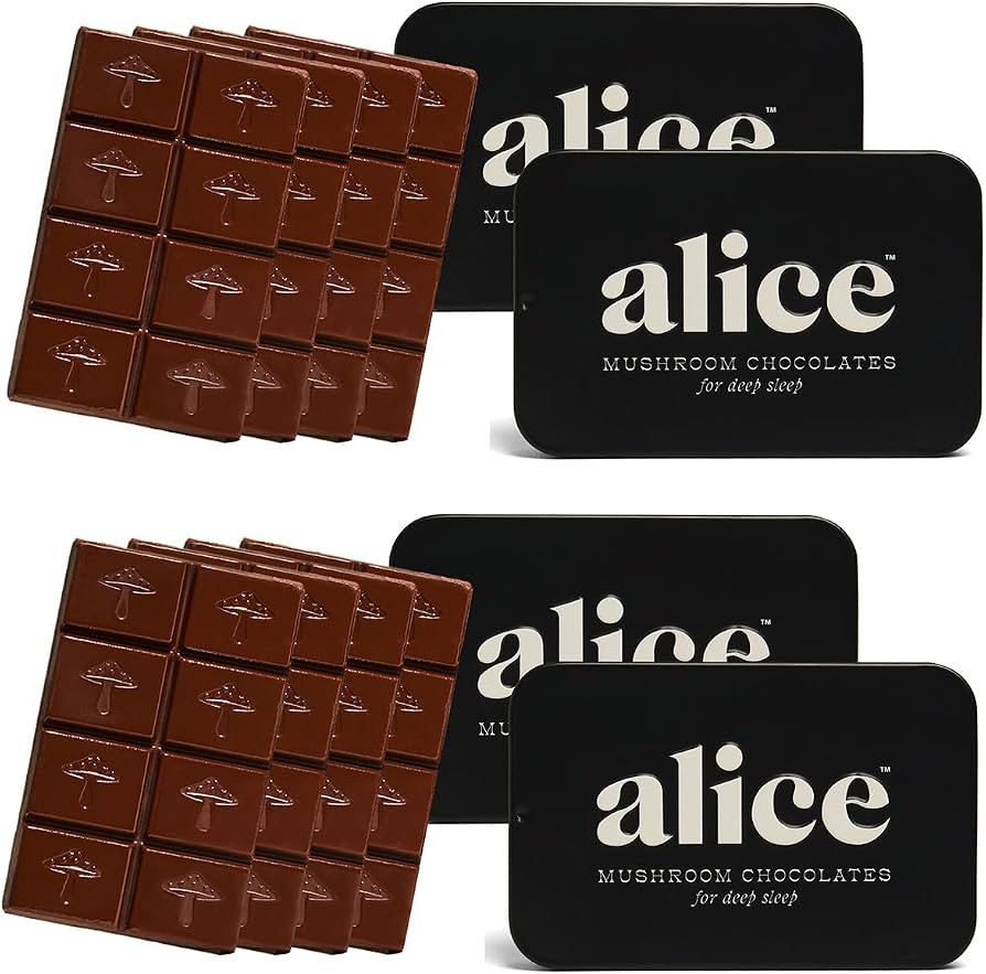 Nightcap 4-Pack | Functional Mushroom Chocolates | Supports Deep Sleep, Calm Mind, Stress Relief ... | Amazon (US)