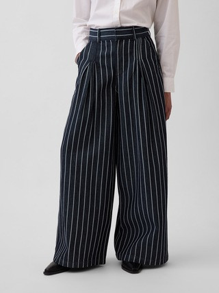 Gap × HFR Extra High Rise Stripe Denim Trousers by LaTouché | Gap (US)
