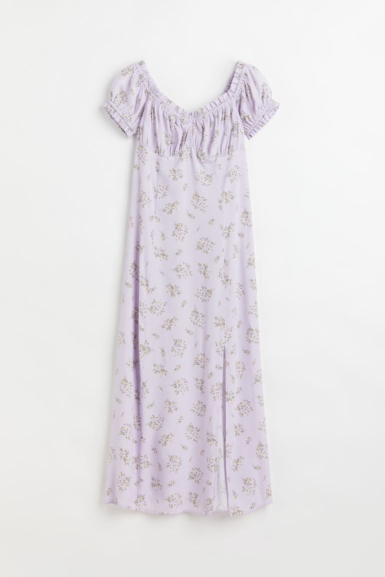 Floral puff-sleeved dress | H&M (UK, MY, IN, SG, PH, TW, HK)