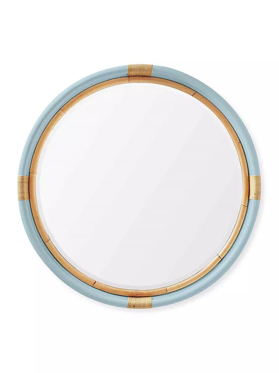 Montara Rattan Mirror | Serena and Lily