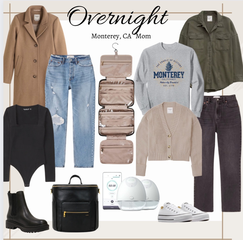 Over night trip and I packed way to much of course 💁🏼‍♀️ but you know who doesn’t. I got a cute sweater while I was there of course I’m a sucker for a good sweater and something to remember my trip by. #overnight #momfit #travleoutfit

#LTKtravel