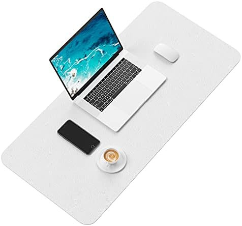 Hsurbtra Desk Pad, 30" x 14" PU Leather Desk Mat, XL Extended Mouse Pad, Waterproof Desk Blotter Pro | Amazon (US)