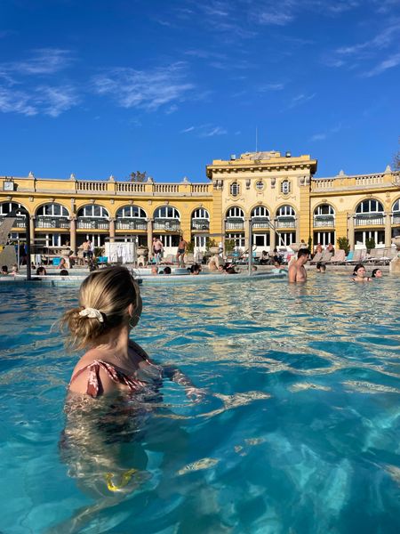 Enjoying the thermal baths in Budapest!


#LTKtravel #LTKswim #LTKstyletip