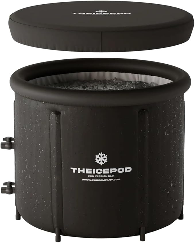 The Ice Pod Pro – Premium Cold Plunge Tub for Daily Recovery – Extra-Insulated Design with Th... | Amazon (US)