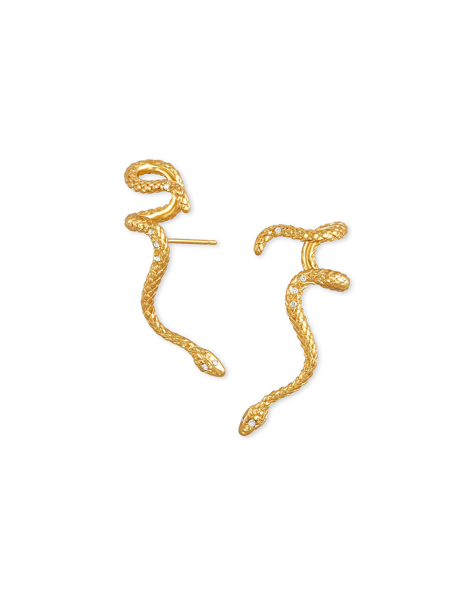 Phoenix Ear Climber Earrings in Vintage Gold | Kendra Scott