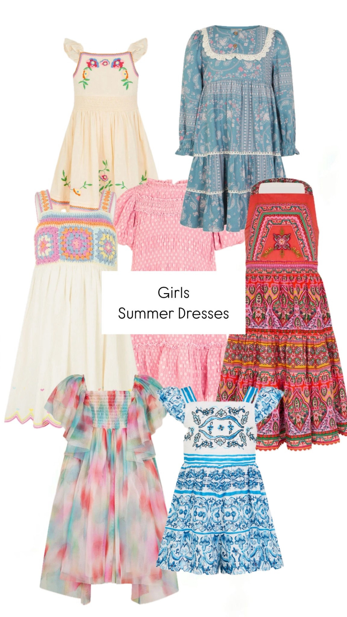 Girls summer dresses / kids fashion / pretty dresses 

#LTKsummer #LTKkids #LTKstyletip