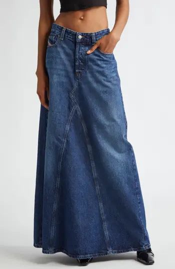 De-Pago Denim Maxi Skirt | Nordstrom