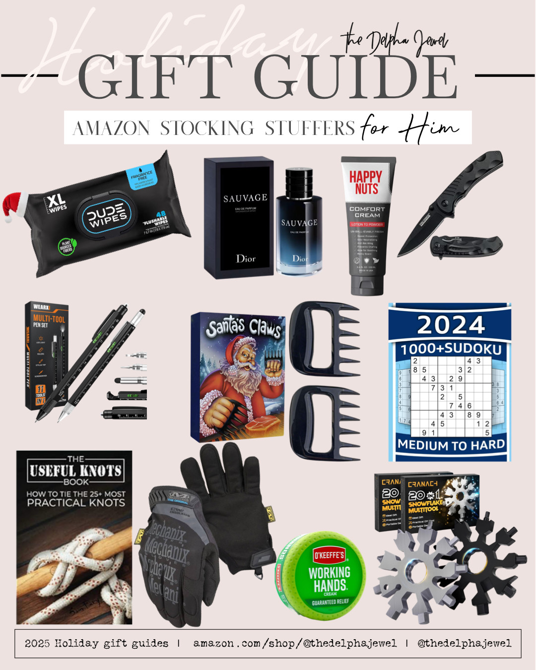 Amazon stocking stuffers for him! 

Amazon gift guide for him 

 #LTKGiftGuide #LTKHoliday #LTKSeasonal