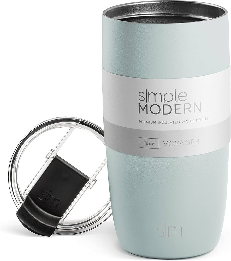 Simple Modern Travel Coffee Mug Tumbler with Flip Lid | Insulated Stainless Steel Iced Coffee Cup... | Amazon (CA)