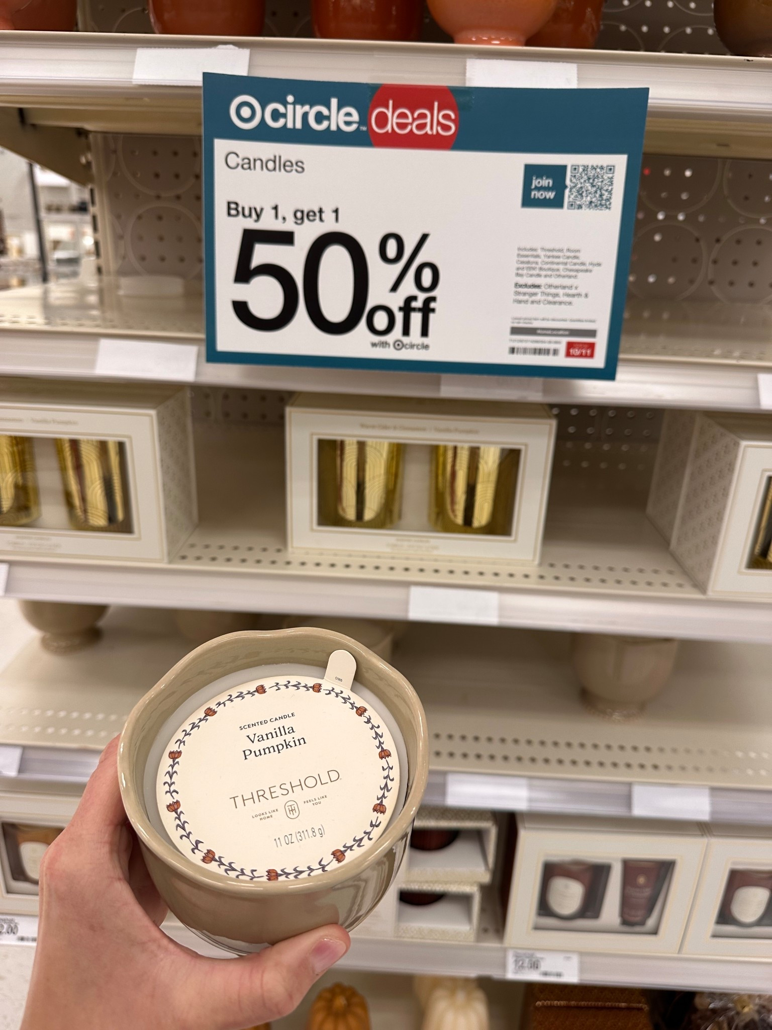 The BEST fall candle buy one get one 50% off!! 

#LTKHome #LTKSaleAlert #LTKSeasonal