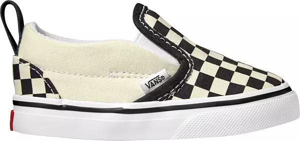 Vans Toddler Checkerboard Classic Slip-On Shoes | Dick's Sporting Goods