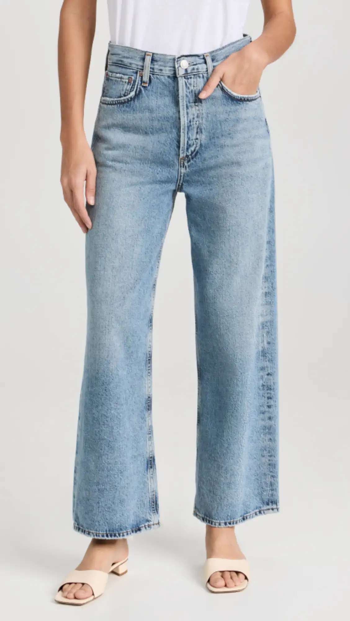Ren: High Rise Wide Leg Jeans | Shopbop
