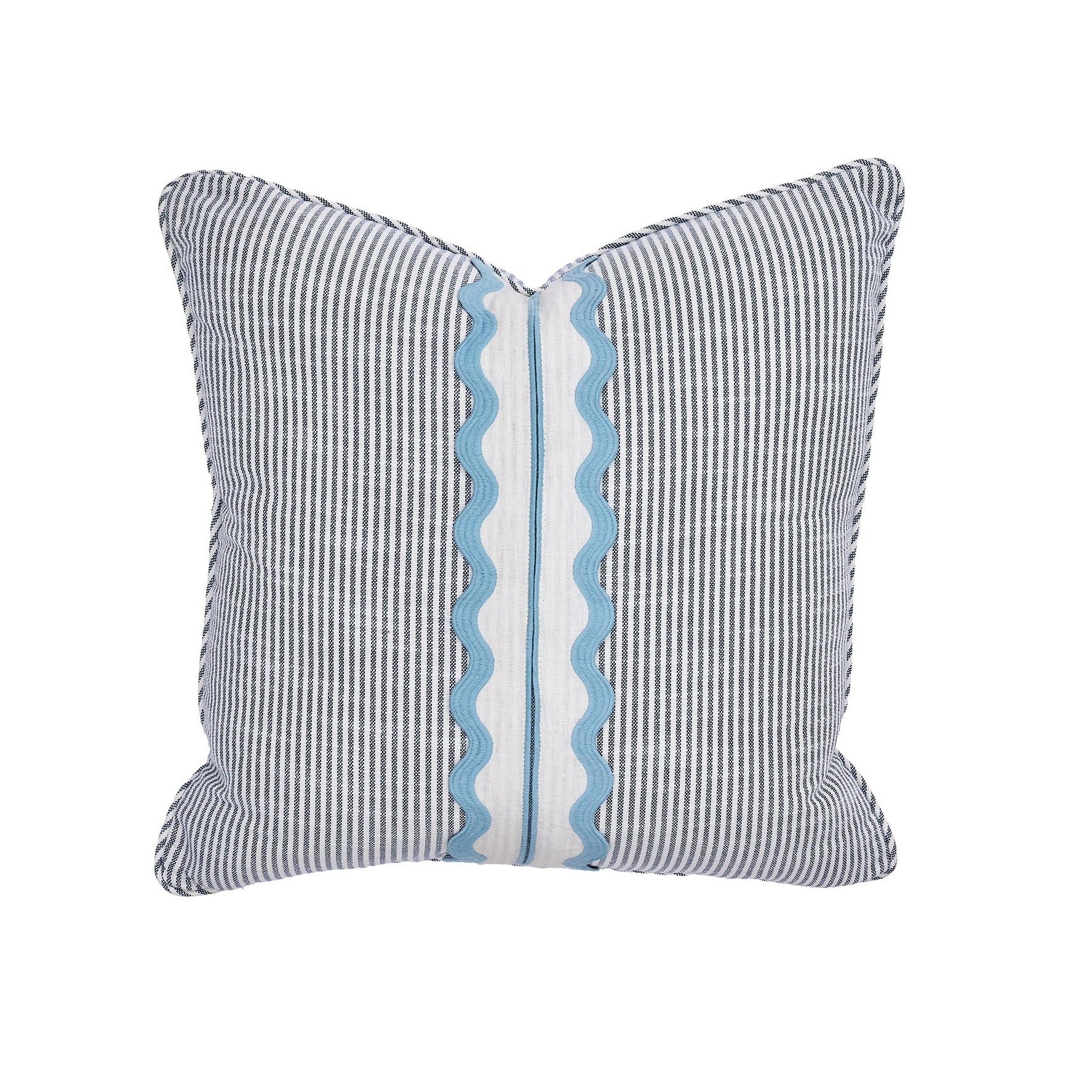 Surf Stripe Pillow with Insert | Cailini Coastal