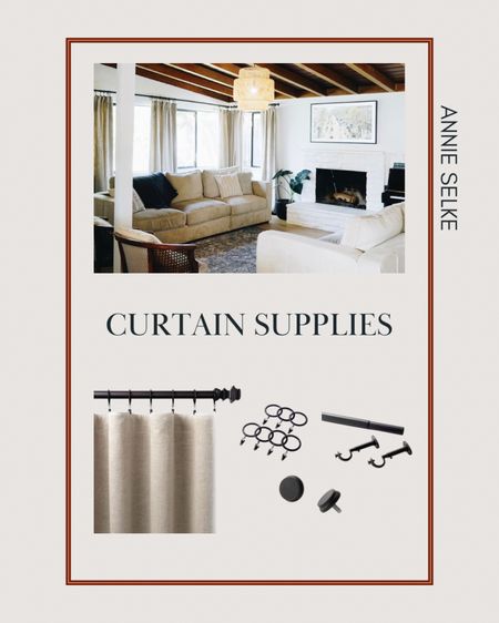 Curtain Supplies by Annie Selke

#LTKhome #LTKFind #LTKstyletip