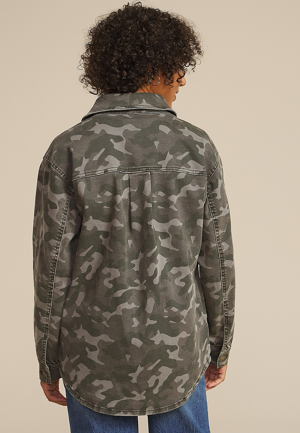 Camo Shacket | Maurices