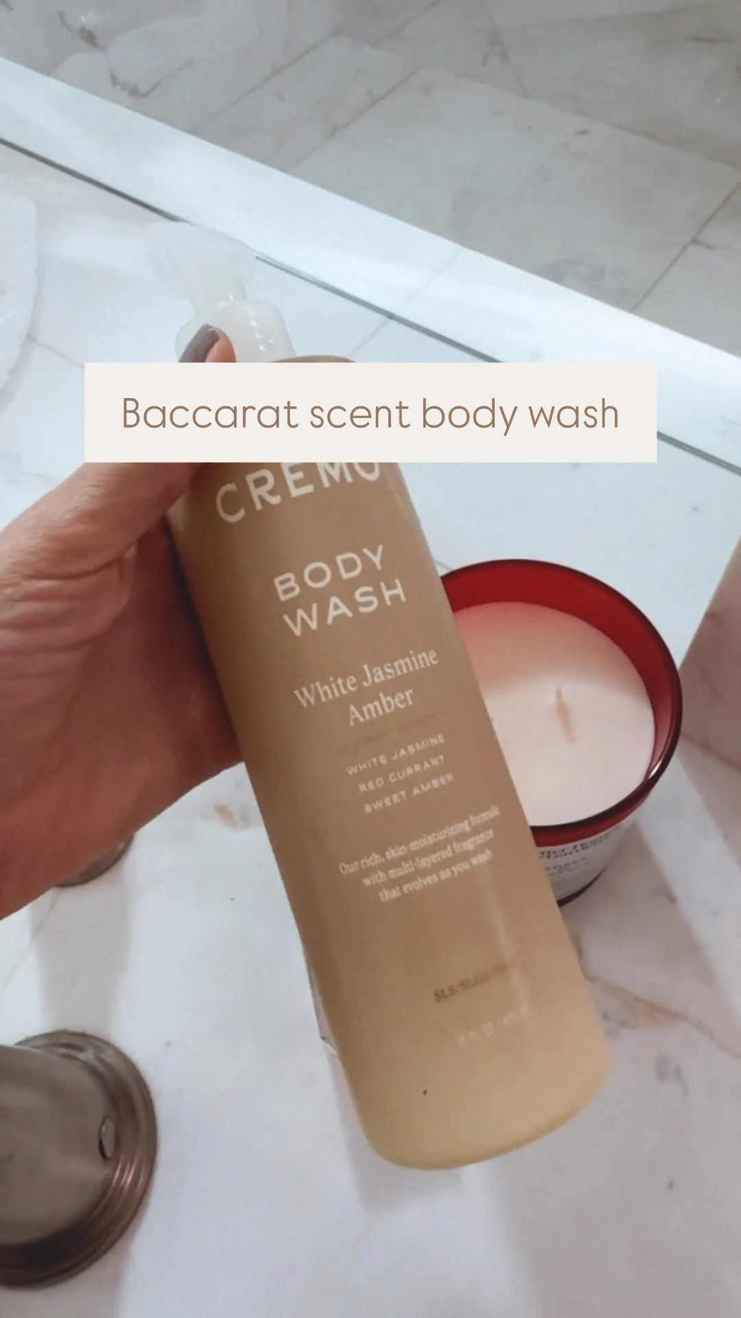 Baccarat perfume scent for candle, body wash and body spray 
🙌🏻
Sooo good!! 



#LTKBeauty #LTKU #LTKselfcare