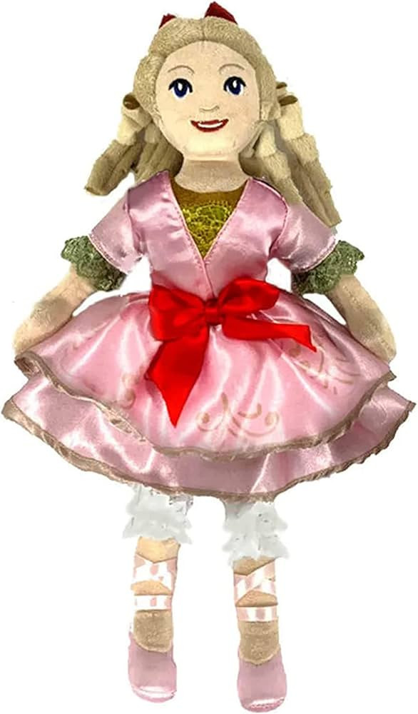 Nutcracker Ballet Gifts, Plush Nutcracker Doll, Clara Christmas Ornaments, Soft Figure Decoration... | Amazon (US)