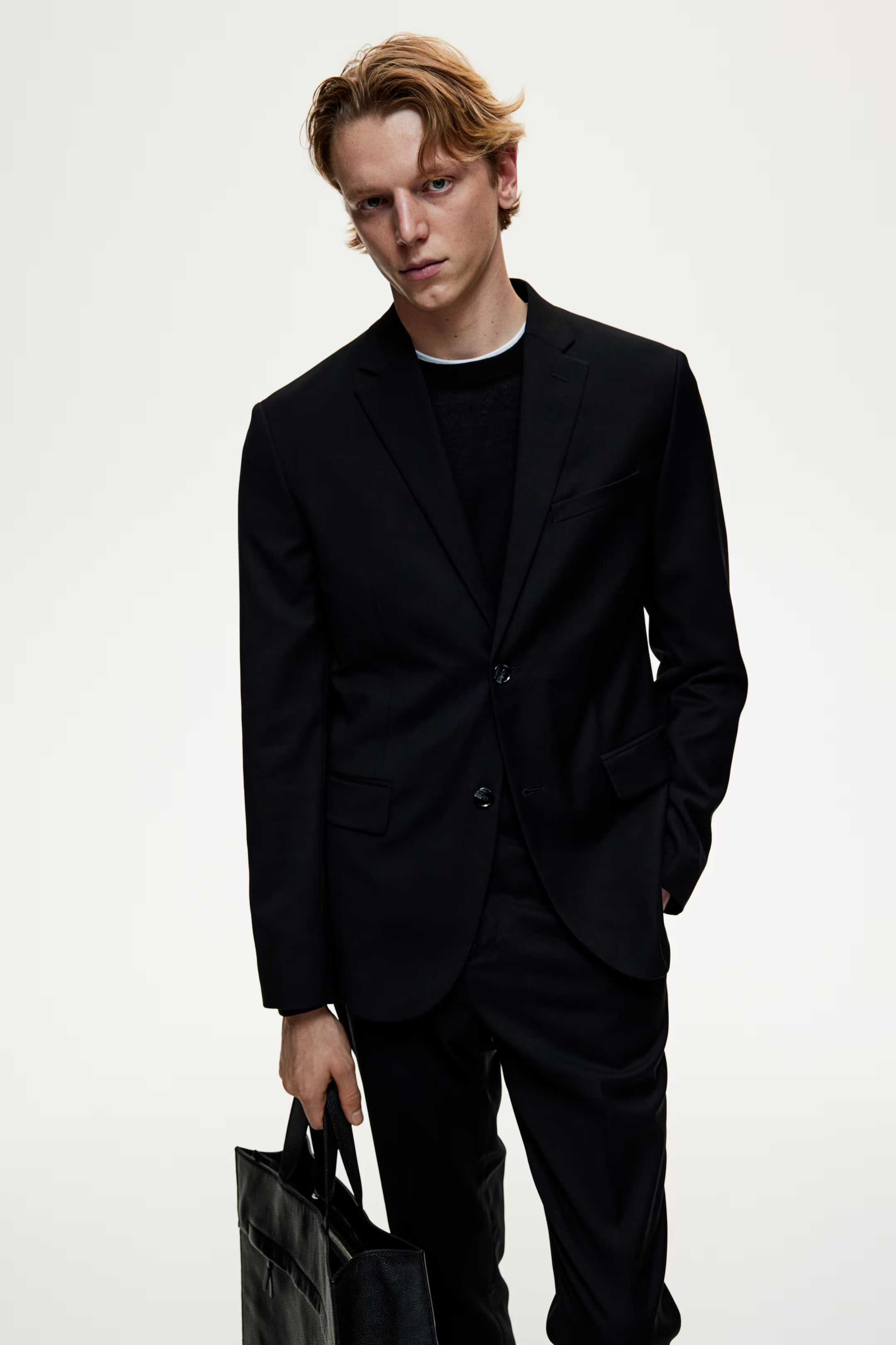 Slim Fit Jacket - Black - Men | H&M US | H&M (US + CA)