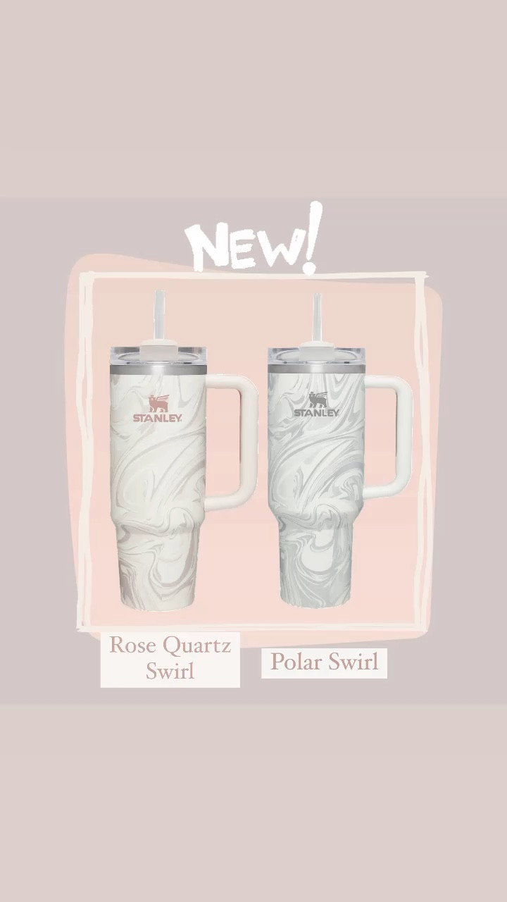 👋🏼 Hello!  Good Morning!  New Stanley colors just dropped and I’m loving these shades!  First there was tie dye, and now there’s a swirl added to the Stanley Spring mix!  These colors come in 40 oz, 30 oz and 20 oz sizes (perfect for mama and mini sets!)  

What do you think of this new swirl?

* Stanley 40 oz - $45
* Stanley 30 oz - $35
* Stanley 20 oz - $30

#stanley #stanleycup #neutrals #coffee #reels #reelsviral #viralreels #instagood #trending #explorepage #summer #gift #reelsinstagram #fyp #fypシ #ontrend #viral #musthave #omg #sopretty #summervibes #spring #starbucks #starbuckscoffee #explorepage #grey #springbreak #springvibes #fresh #limitededition #neutralstyle 

#LTKFind #LTKfamily #LTKunder50