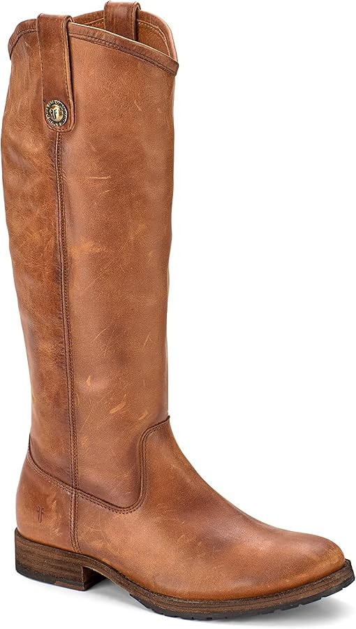 Frye Melissa Button 2 Equestrian-Inspired Tall Boots for Women Made from Hard-Wearing Vintage Lea... | Amazon (US)