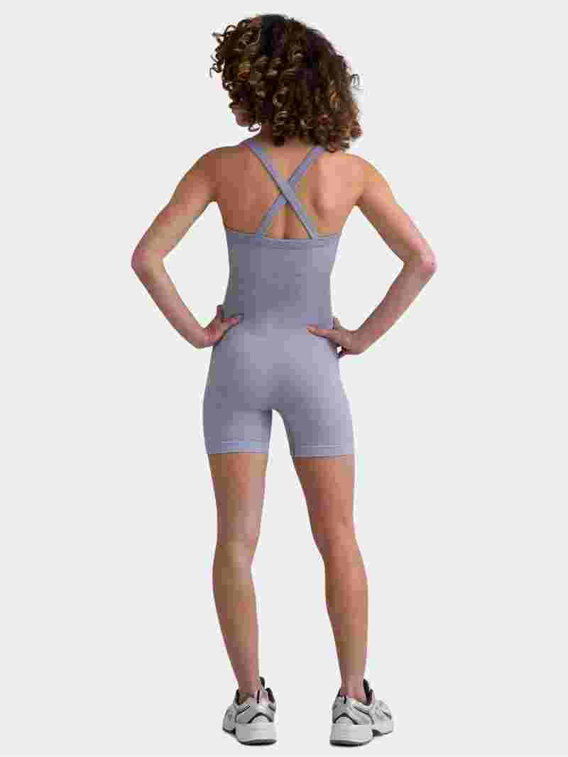 Avia Women's Seamless Romper, Sizes XS-XXXL - Walmart.com | Walmart (US)