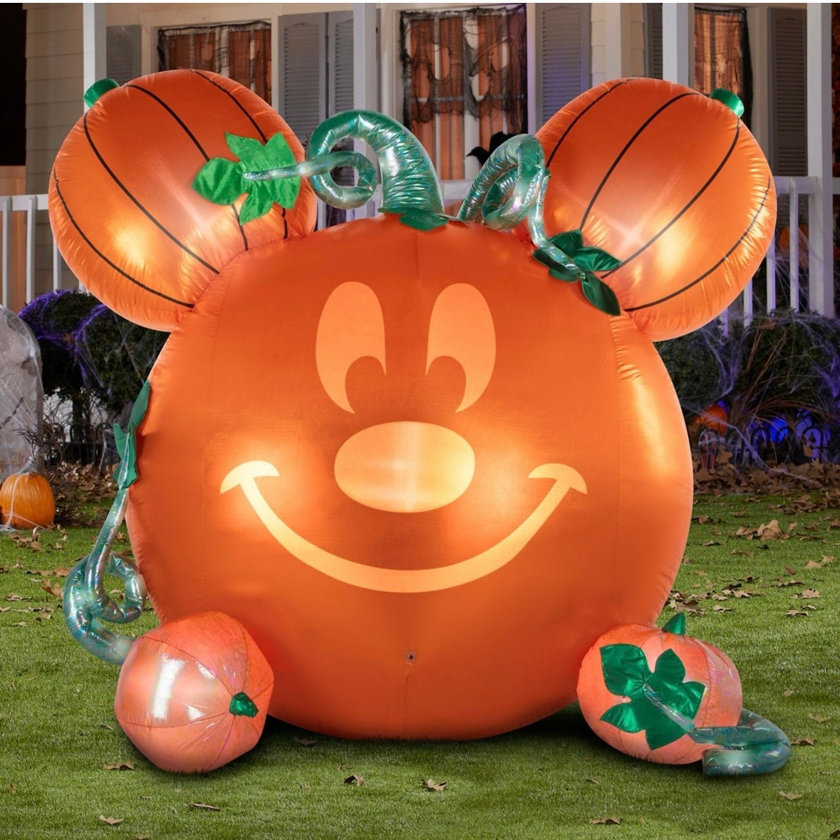 Mickey pumpkin yard inflatable 

Disney Halloween 

#LTKSeasonal #LTKFamily #LTKHome