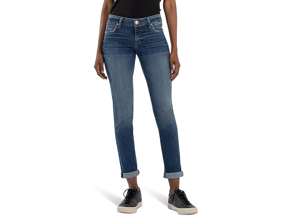 KUT from the Kloth Catherine Boyfriend Women's Jeans Dashing : 0 30.5, Spandex/Polyester/Denim | Zappos